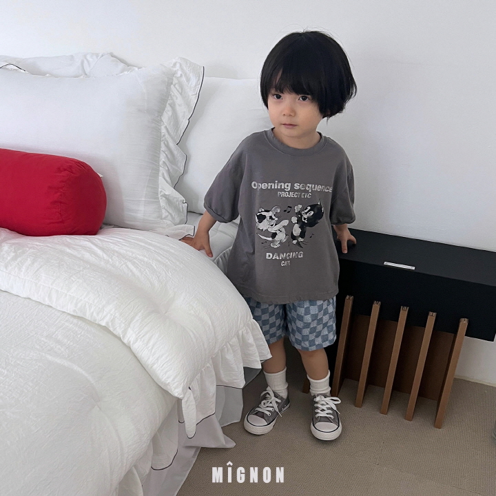 Mignon - Korean Children Fashion - #kidzfashiontrend - Dancing Cat Tee - 3