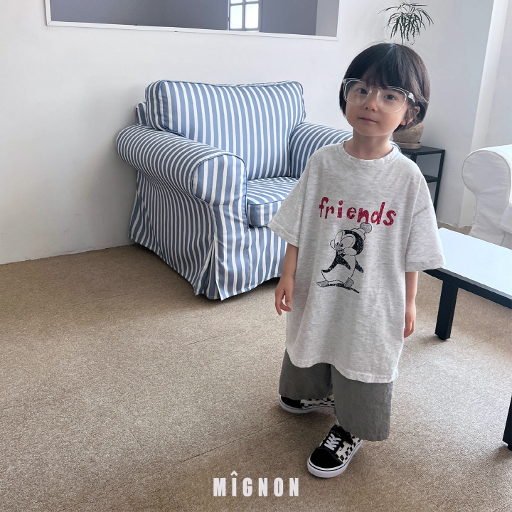 Mignon - Korean Children Fashion - #kidzfashiontrend - Friends Long Tee - 11