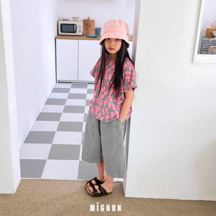 Mignon - Korean Children Fashion - #kidzfashiontrend - Ribbon Tee - 8