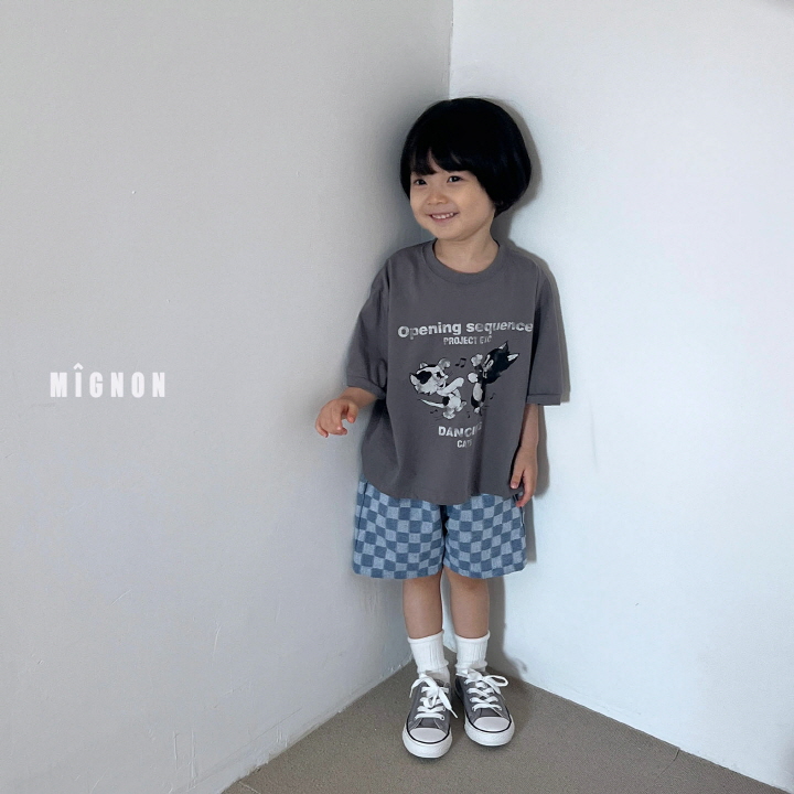 Mignon - Korean Children Fashion - #littlefashionista - Dancing Cat Tee - 5