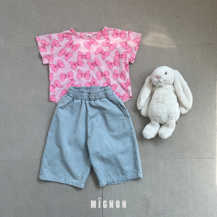 Mignon - Korean Children Fashion - #littlefashionista - Ribbon Tee - 10