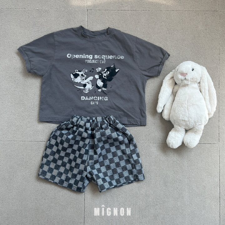Mignon - Korean Children Fashion - #minifashionista - Dancing Cat Tee - 7