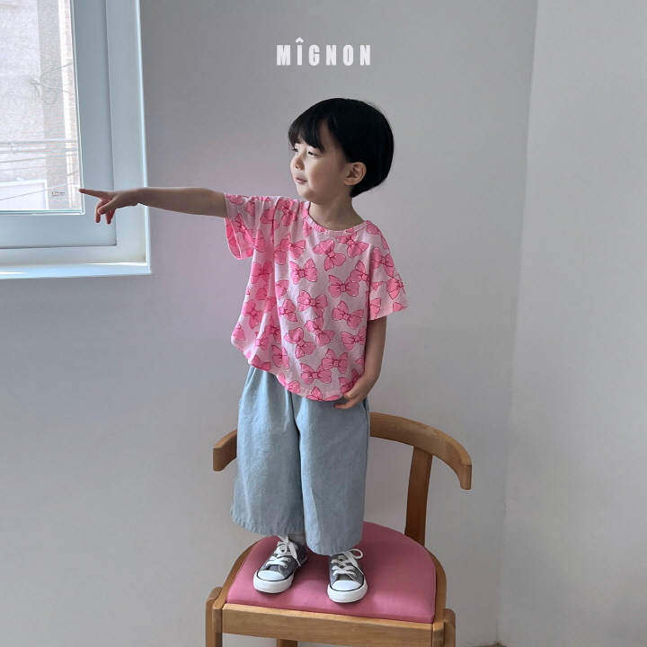 Mignon - Korean Children Fashion - #minifashionista - Ribbon Tee - 12
