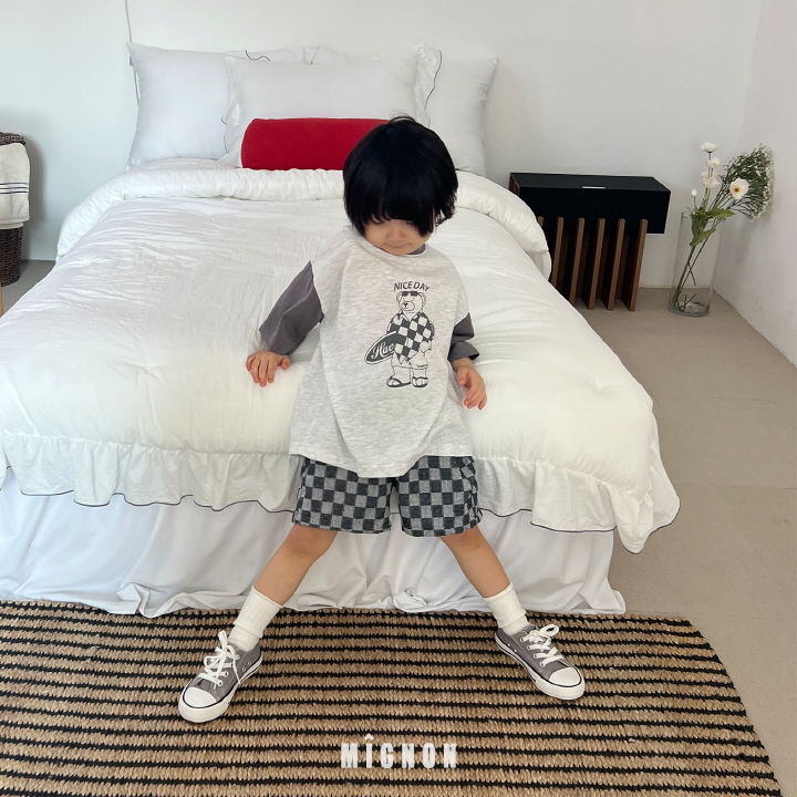 Mignon - Korean Children Fashion - #prettylittlegirls - Chess Shorts - 3