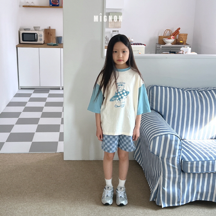 Mignon - Korean Children Fashion - #stylishchildhood - Surfing Bear Tee - 10