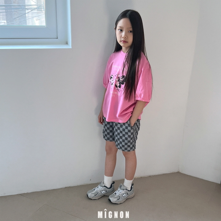 Mignon - Korean Children Fashion - #stylishchildhood - Chess Shorts - 6