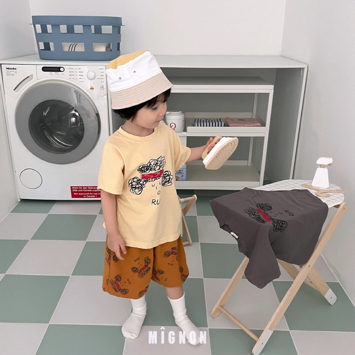 Mignon - Korean Children Fashion - #todddlerfashion - Young Runner Tee - 6