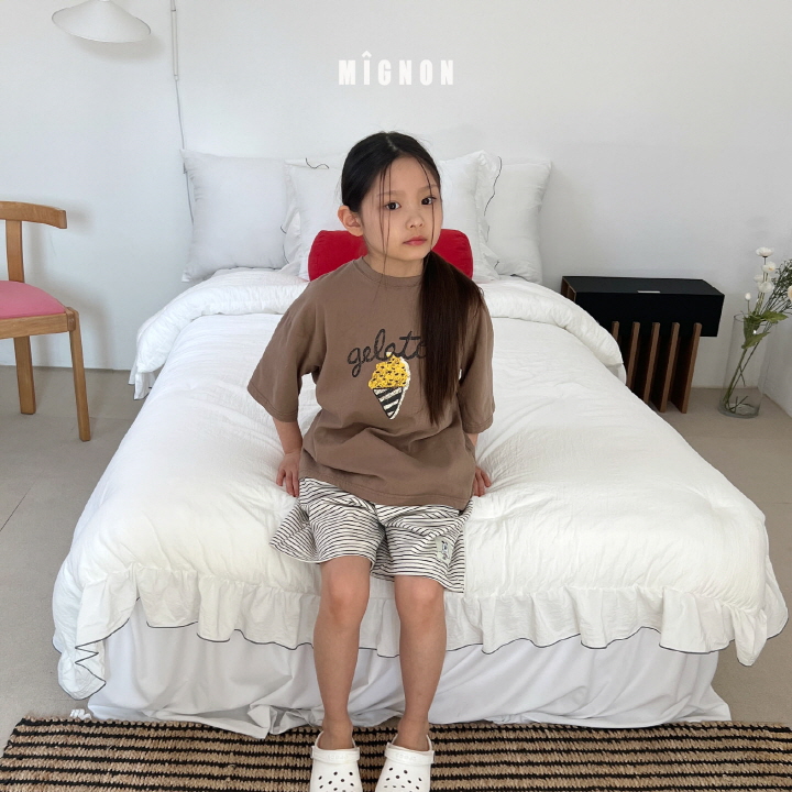 Mignon - Korean Children Fashion - #todddlerfashion - Gelato Tee - 5