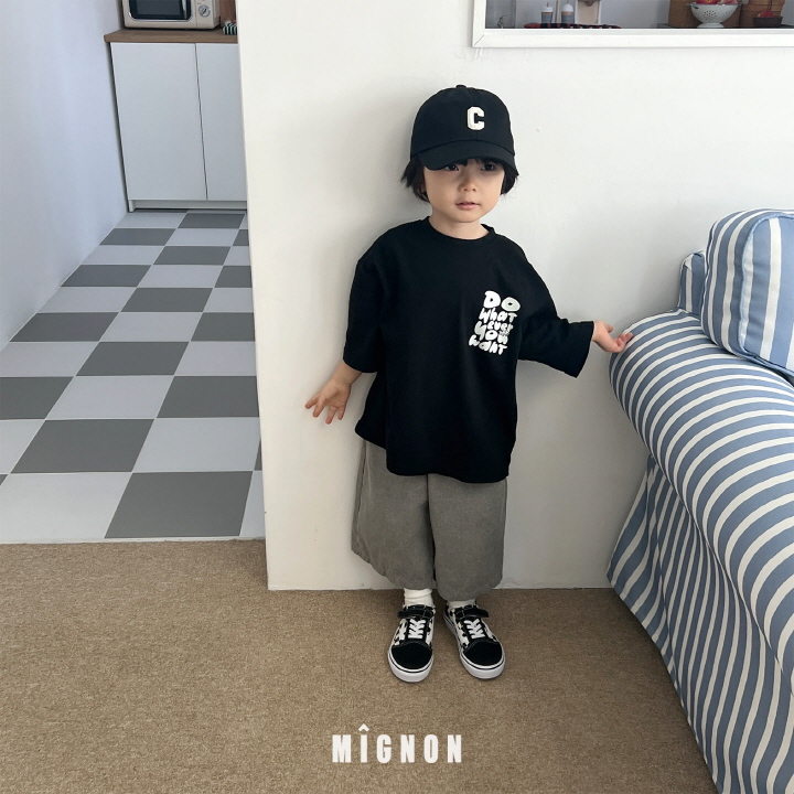 Mignon - Korean Children Fashion - #toddlerclothing - Wanted Tee - 12