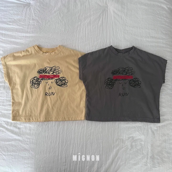 Mignon - Korean Children Fashion - #toddlerclothing - Young Runner Tee - 7