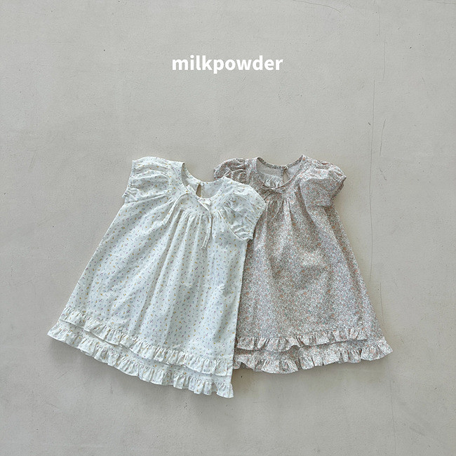 Milk Powder - Korean Children Fashion - #Kfashion4kids - Rudy One-piece