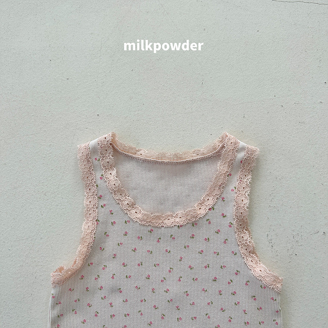 Milk Powder - Korean Children Fashion - #childofig - Lulu Sleeveless Tee - 6