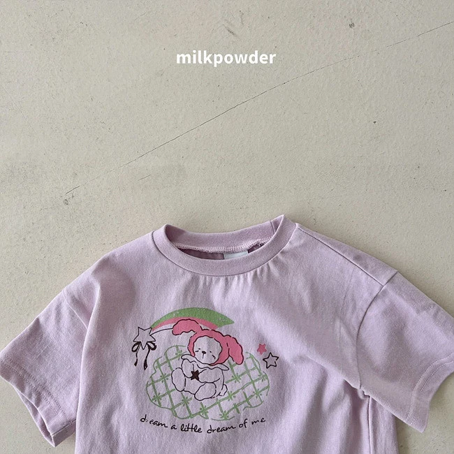 Milk Powder - Korean Children Fashion - #designkidswear - Cloud Tee - 10