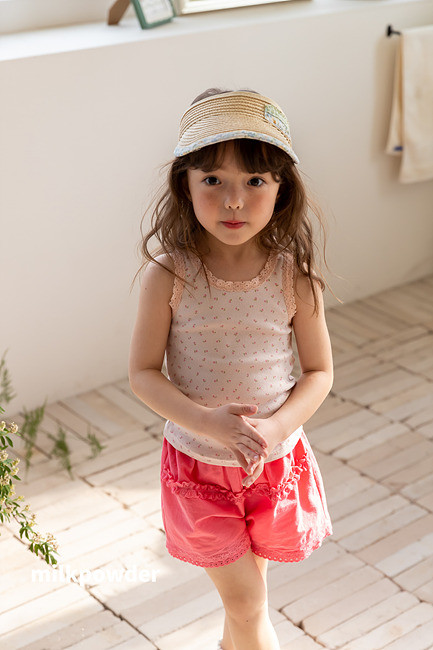 Milk Powder - Korean Children Fashion - #designkidswear - Lulu Sleeveless Tee - 8