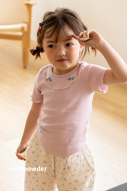 Milk Powder - Korean Children Fashion - #designkidswear - Mari Tee - 6