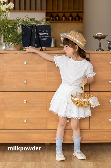 Milk Powder - Korean Children Fashion - #designkidswear - Milky Tee - 3