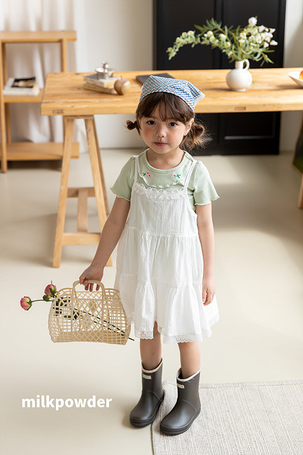 Milk Powder - Korean Children Fashion - #discoveringself - Lina One-piece - 8