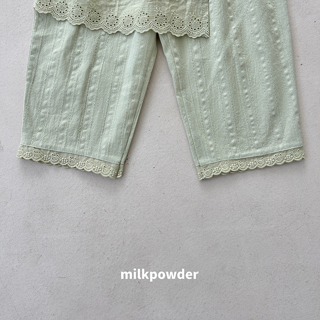 Milk Powder - Korean Children Fashion - #discoveringself - Kiwi Pants - 11