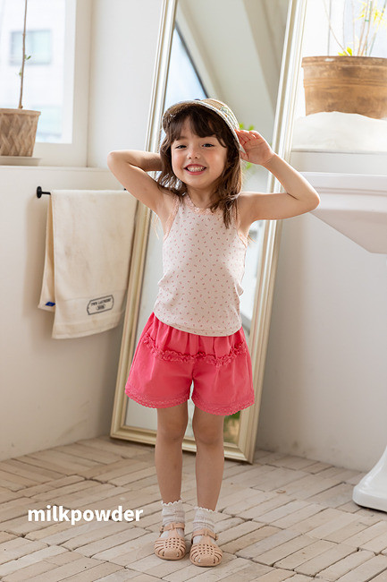 Milk Powder - Korean Children Fashion - #fashionkids - Lulu Sleeveless Tee - 10