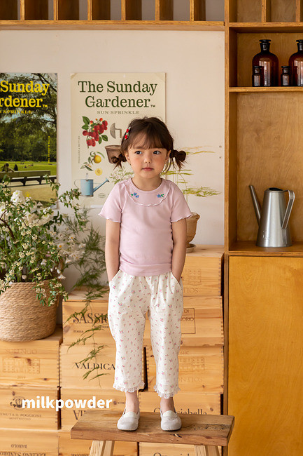 Milk Powder - Korean Children Fashion - #fashionkids - Mari Tee - 8
