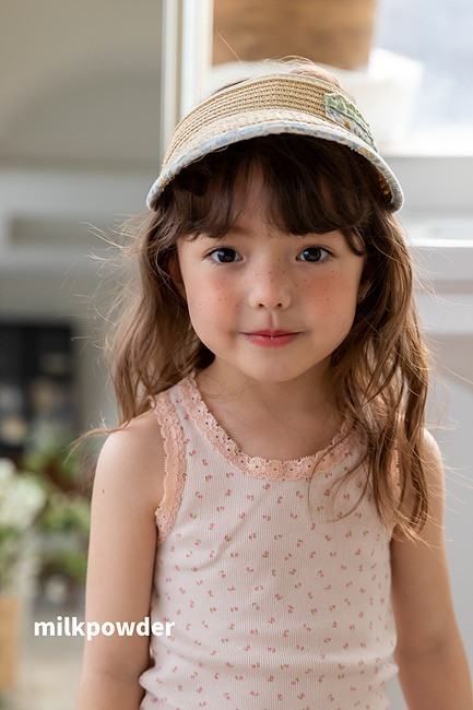 Milk Powder - Korean Children Fashion - #kidsshorts - Lulu Sleeveless Tee - 11