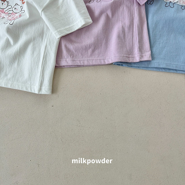 Milk Powder - Korean Children Fashion - #kidsshorts - Ballet Tee - 5