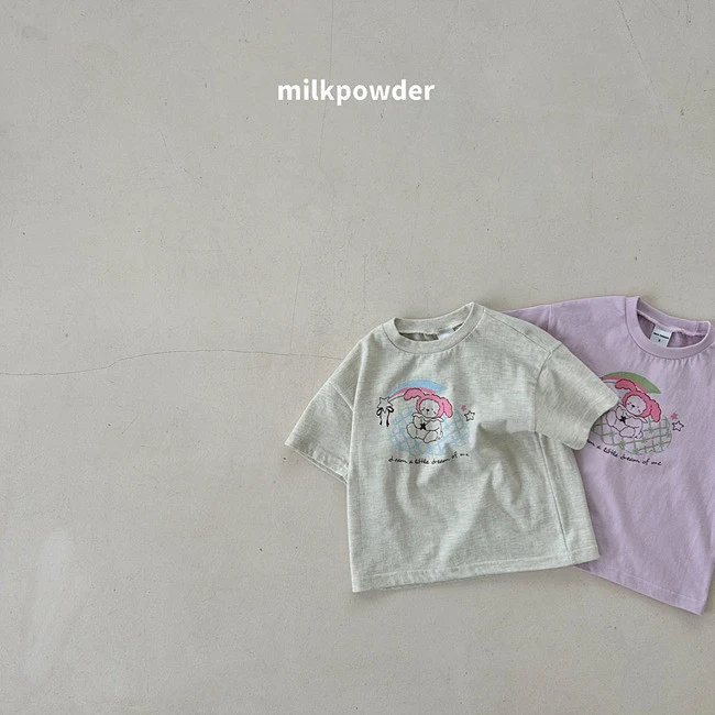 Milk Powder - Korean Children Fashion - #littlefashionista - Cloud Tee - 3