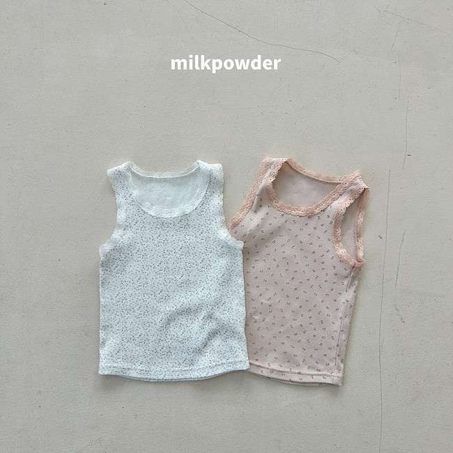 Milk Powder - Korean Children Fashion - #littlefashionista - Lulu Sleeveless Tee