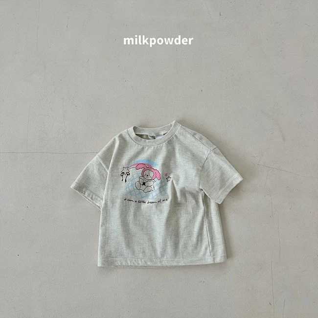 Milk Powder - Korean Children Fashion - #minifashionista - Cloud Tee - 5
