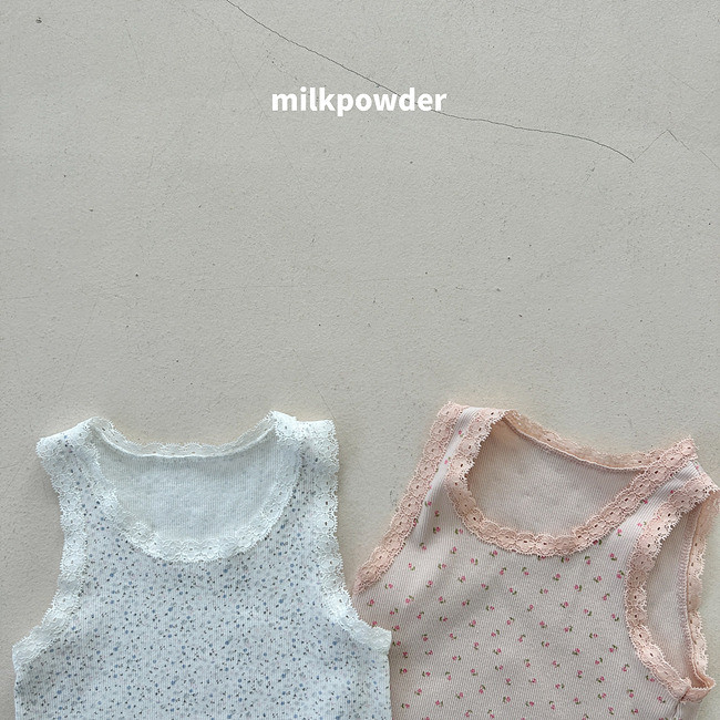 Milk Powder - Korean Children Fashion - #minifashionista - Lulu Sleeveless Tee - 3
