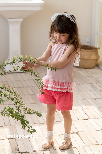Milk Powder - Korean Children Fashion - #stylishchildhood - Plum Pants - 8