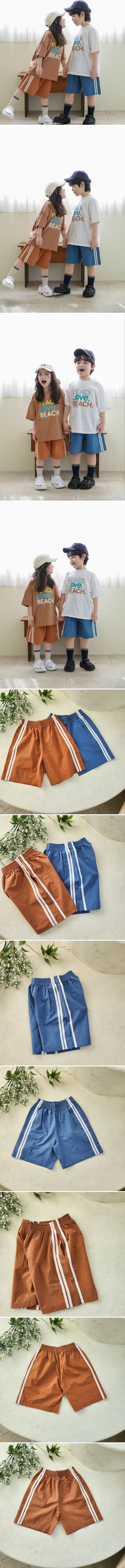 Mini Cabinet - Korean Children Fashion - #childofig - Tape Shorts - 2