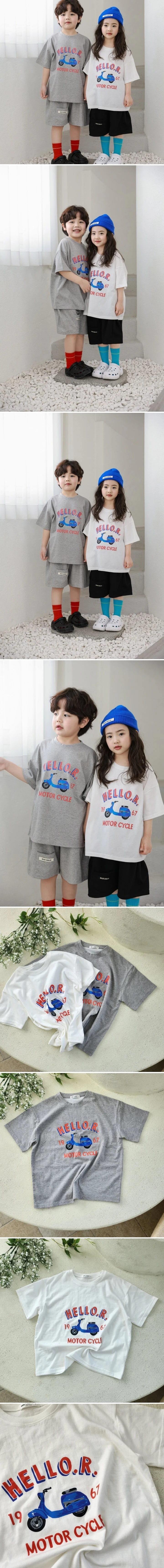 Mini Cabinet - Korean Children Fashion - #designkidswear - Motorcycle Tee - 2