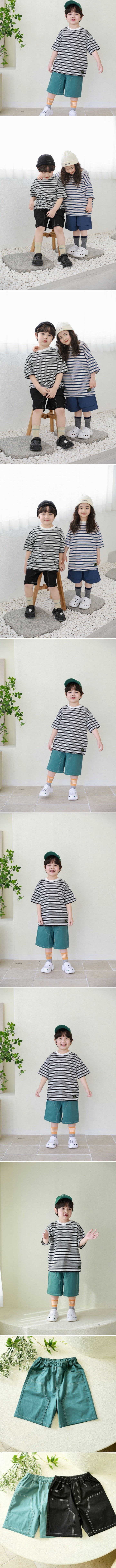 Mini Cabinet - Korean Children Fashion - #discoveringself - Stitch Shorts - 2