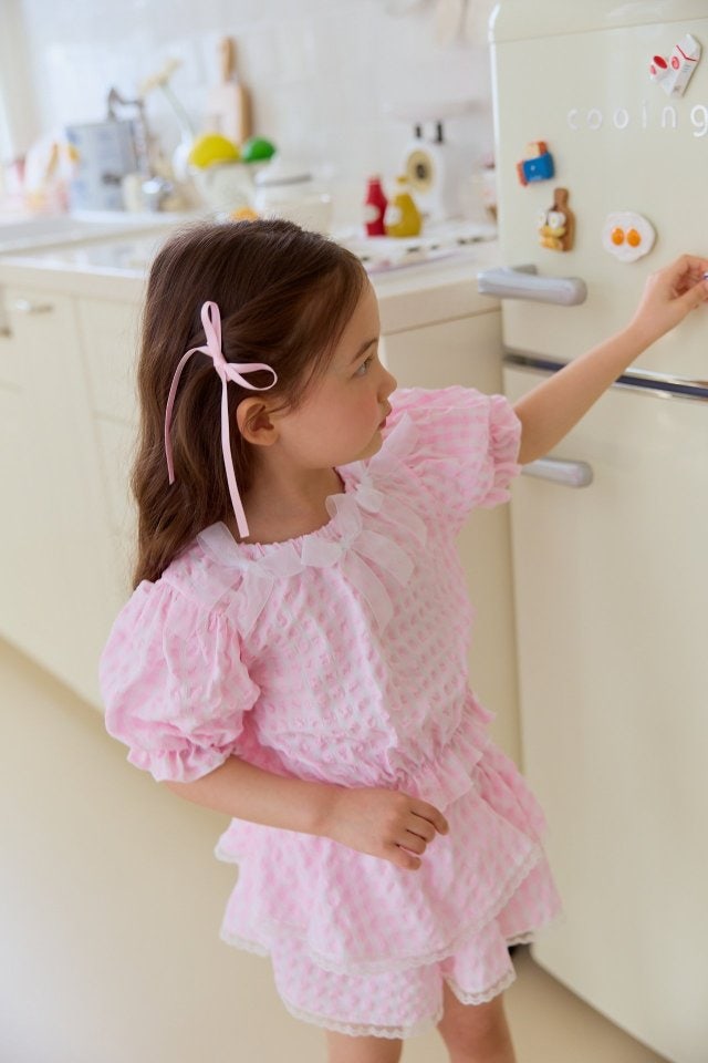 Miniature - Korean Children Fashion - #Kfashion4kids - France Top Bottom Set - 10