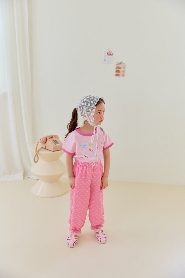 Miniature - Korean Children Fashion - #Kfashion4kids - Candy Ribbon Tee - 5