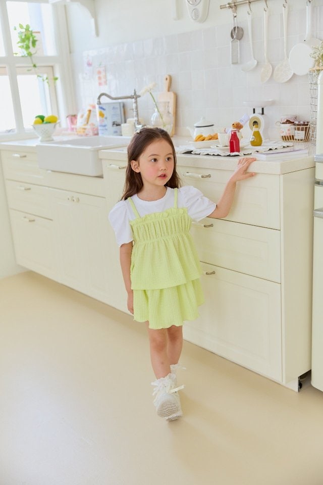 Miniature - Korean Children Fashion - #childrensboutique - Vienna Top Bottom Set - 6