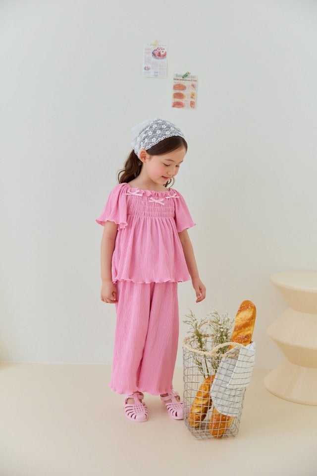 Miniature - Korean Children Fashion - #childrensboutique - Smoothie Top Bottom Set - 5