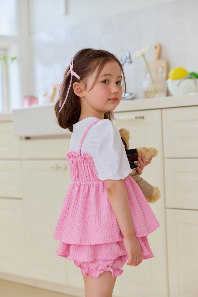 Miniature - Korean Children Fashion - #designkidswear - Vienna Top Bottom Set - 7