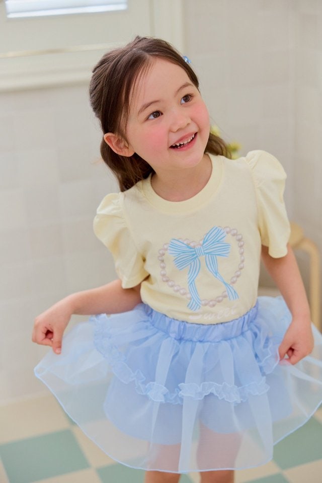 Miniature - Korean Children Fashion - #designkidswear - Sweet Ribbon Tee - 2