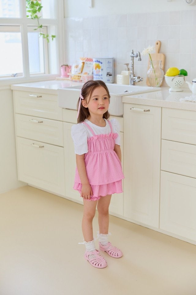 Miniature - Korean Children Fashion - #discoveringself - Vienna Top Bottom Set - 8