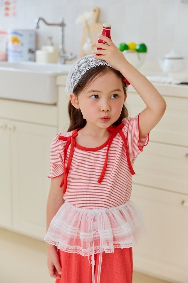 Miniature - Korean Children Fashion - #discoveringself - Loha Stripe Tee