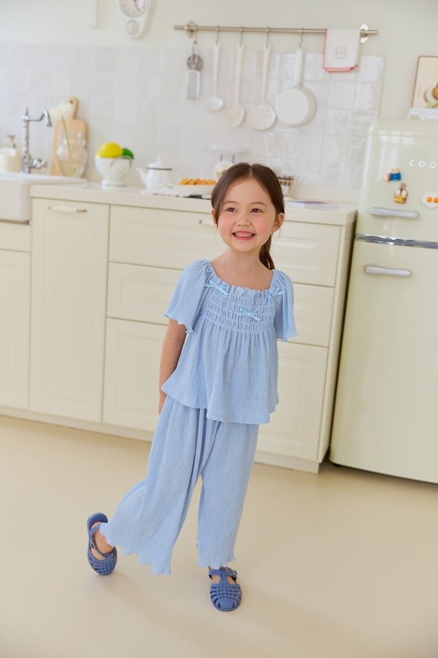 Miniature - Korean Children Fashion - #fashionkids - Smoothie Top Bottom Set - 8