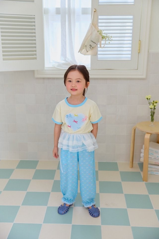 Miniature - Korean Children Fashion - #fashionkids - Candy Ribbon Tee
