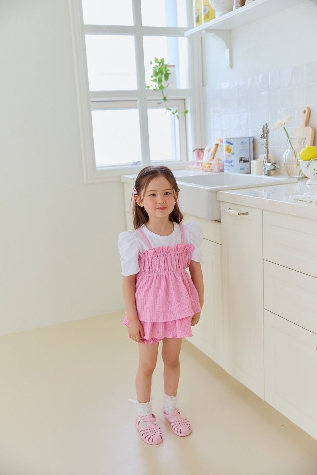 Miniature - Korean Children Fashion - #kidsshorts - Vienna Top Bottom Set - 10