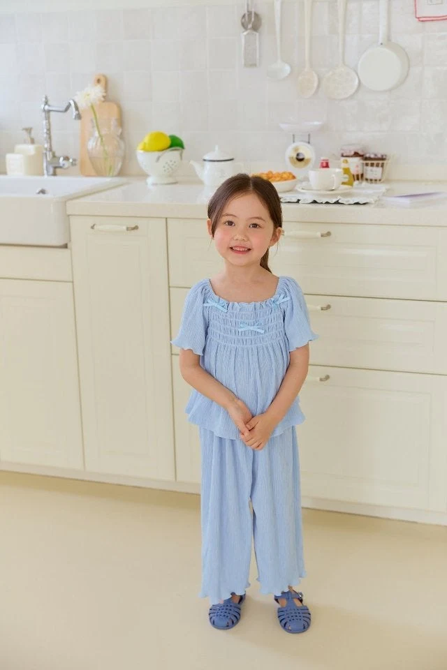 Miniature - Korean Children Fashion - #kidsshorts - Smoothie Top Bottom Set - 9