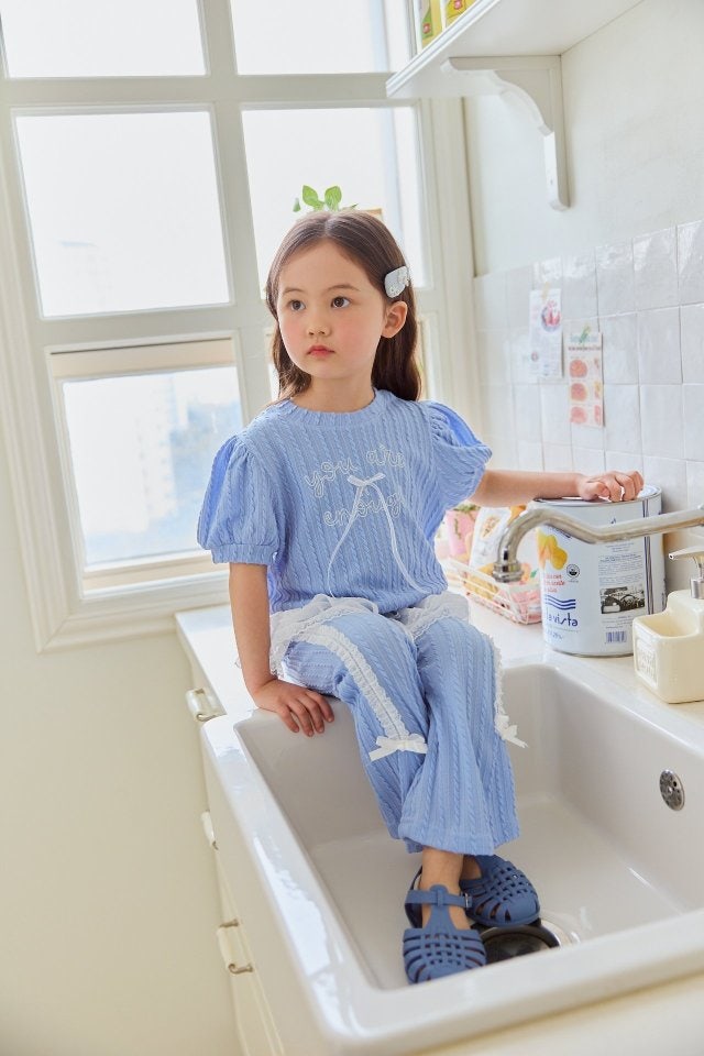 Miniature - Korean Children Fashion - #kidsshorts - Labong Tee - 5