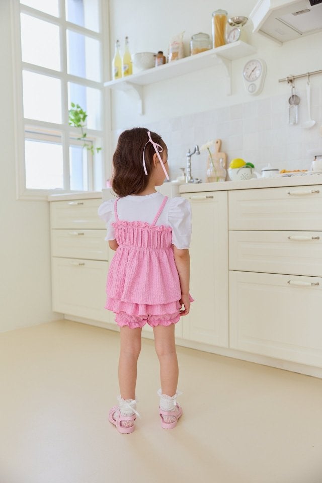 Miniature - Korean Children Fashion - #kidsstore - Vienna Top Bottom Set - 11