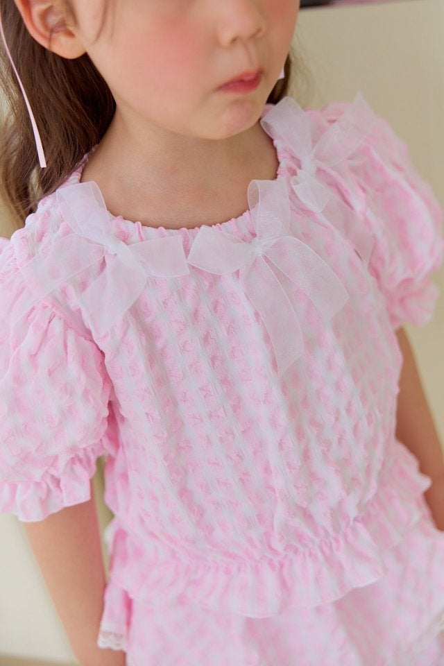Miniature - Korean Children Fashion - #kidsstore - France Top Bottom Set - 8