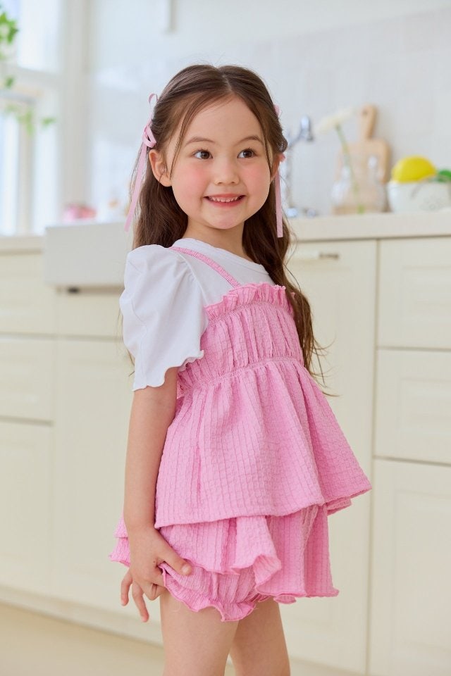 Miniature - Korean Children Fashion - #kidzfashiontrend - Vienna Top Bottom Set - 12